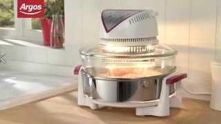 Cookworks EP2228 White Digital Halogen Oven  Argos Review [upl. by Alansen507]