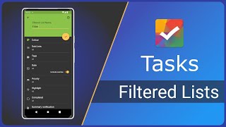 Tasks  Filtered Lists [upl. by Ringe]