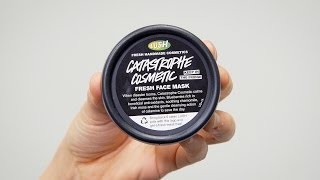 LUSH Fresh Face Masks Catastrophe Cosmetic [upl. by Nonnahsal156]