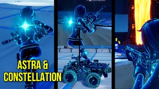 NEW FORTNITE ASTRA SKIN ASTRA SKIN amp CONSTELLATION WRAP SHOWCASE IN GAME GAMEPLAY [upl. by Nicolas6]