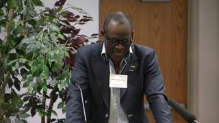 Alain Mabanckou during the Performance of PanAfricanism Conference Roundtable [upl. by Mharba765]