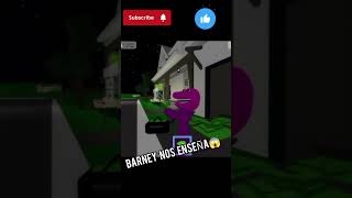 Barney es un dinosaurio aunque se extinguieron roblox [upl. by Kabab]