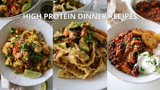 HIGH PROTEIN DINNER RECIPES  Dairy Free amp Delicious 🔥 [upl. by Benioff182]