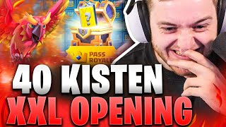 🔥😱GANZER SEASONPASS auf EINMAL  ERSTEN Champion UNLOCKED  Clash Royale F2P Challenge [upl. by Alek]