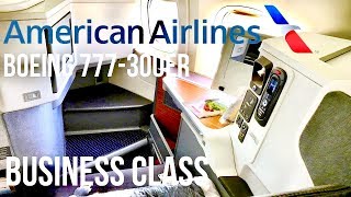 American Airlines Business Class 777300ER Dallas to Hong Kong [upl. by Aninaig]