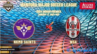 January 17th WSF Div Premier NKMB Saints vs WSA [upl. by Calen57]