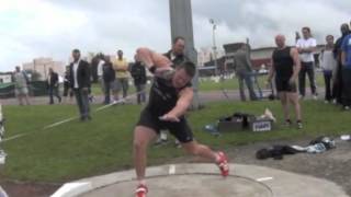 SHOT PUT Tom WALSH 1933m 30062012 Amiensm4v [upl. by Gabbie687]