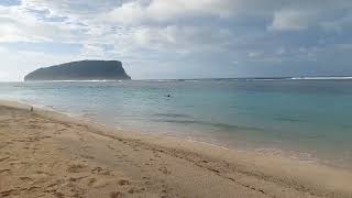 Lalomanu Beach Monday 8 Sept last day here [upl. by Conan]