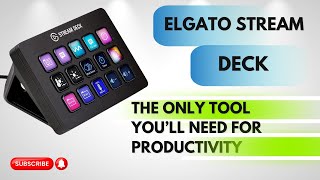 Elgato Stream Deck Boost Productivity amp Streaming Ecamm live OBS amp More [upl. by Fabi]