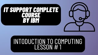 Introduction to Computing Lesson 1 [upl. by Anyal92]