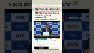 A alface está cara substitua por chicória diz Ministro do Trabalho sobre inflação [upl. by Francie27]