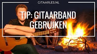 Gitaar band gebruiken  gitaarles tip intienlessen [upl. by Gluck]