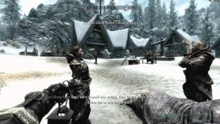 Skyrim Dragonborn DLC in 1440p Part 32 Talking to Storn about HermaMora Lets Play PC GTX680 [upl. by Esinej]