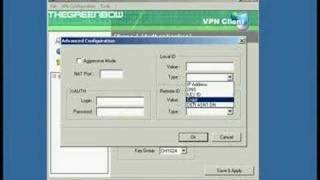 IPSEC TheGreenBow VPN Client to m0n0wall [upl. by Oivlis210]