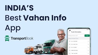 Best Vahan Info App to Get Vehicle Owner Details by Number Plate  Commercial Truck  TransportBook [upl. by Eneroc317]