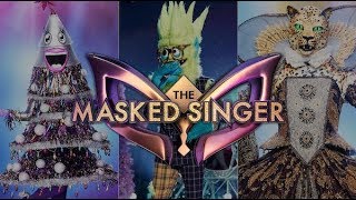 THE MASKED SINGER Season 2 Episodes 10 amp 11  Tree Leopard and Thingamajig Unmasked [upl. by Cosimo]