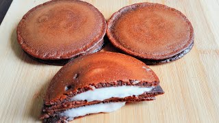 How to Make Biscuit Dora Cake  Classic Dorayaki Recipe [upl. by Atinob]