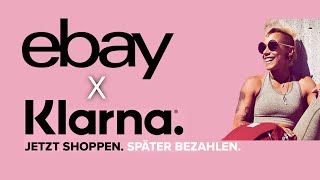 Neu Zahlungsmethode bei eBay mit Klarna bezahlen  Rechnung  Ratenkauf [upl. by Nanice495]