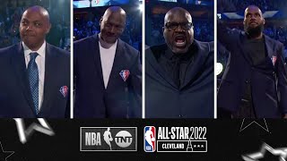 The NBA 75th Anniversary Ceremony at AllStar Was Legendary  NBA on TNT [upl. by Anor]