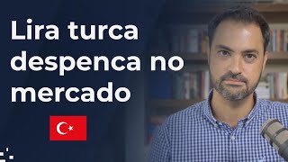 Lira turca em queda livre após interferência no Banco Central [upl. by Iruj]