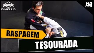 JiuJitsu  Raspagem Tesourada  Edson Costa  BJJCLUB [upl. by Gavin]