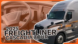 Tour of a 2025 Freightliner Cascadia [upl. by Gnil]