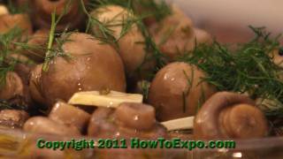 Marinated Mushrooms  Best Marinated Mushrooms Recipe  Mushroom Marinade [upl. by Anthiathia652]