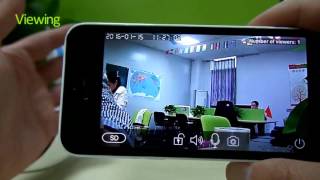 P2P Wlan Smart Home IP Camera  OYESEE  OYSKA100A [upl. by Eldoria]