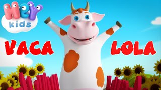 La Vaca Lola  Canciones infantiles  HeyKids Español [upl. by Allbee]