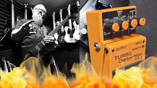 Metal to the Pedal Boss DS2 Turbo Distortion Effects Pedal Boosting it with the DemonFX 66 [upl. by Marc120]