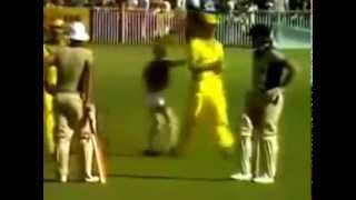 1981 infamous underarm incident by Trevor Chappel [upl. by Hamirak]