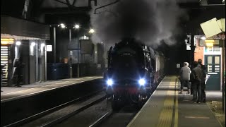 34046 Braunton amp 47805 on The Spirit of Christmas 201223 [upl. by On740]