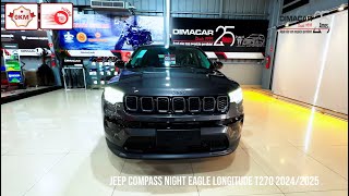 Jeep Compass Night Eagle Longitude T270  2024  2025  0 Km [upl. by Cuhp]