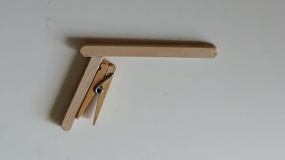 How To Make A Rubber Band Gun Out Of Popsicle Sticks Full HD [upl. by Auvil]