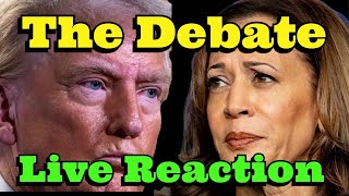 Kamala Harris News  Donald Trump News  Live Debate Reaction [upl. by Nordgren]