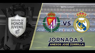 Real Valladolid  Real Madrid Juvenil A  División de Honor Juvenil 202021 Fase 2  Jornada 5 [upl. by Yrian184]