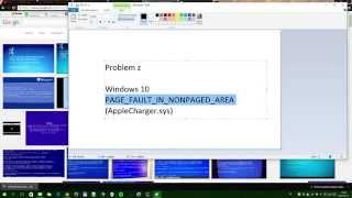 Rozwiązanie problemu z Windows 10  PAGEFAULTINNONPAGEDAREA AppleChargersys [upl. by Ssidnac]