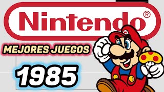 Juegos de NINTENDO NES FAMICOM en 1985  Juegos Destacados  TOP Mejores Juegos [upl. by Lenno]