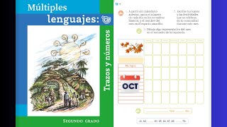 El calendario de nuestras festividades octubre pág 12  Múltiples lenguajes trazos y números [upl. by Gerbold444]