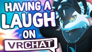 HAVING A LAUGH ON VRCHAT [upl. by Barthel]