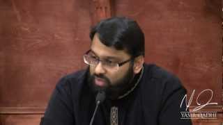 Seerah of Prophet Muhammed 8  The early manhood of Prophet Muhammed  Yasir Qadhi  September 2011 [upl. by Nahsyar647]