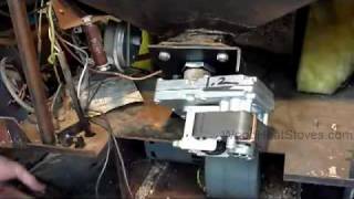 Whitfield Pellet Stove Auger Motor Troubleshooting and Replacement [upl. by Lupien151]