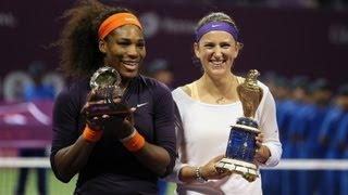 2013 Qatar Total Open Final WTA Highlights [upl. by Den]