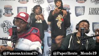 Memphis Rapper Castalia Mondo Stops by Drops Hot Freestyle on Famous Animal Tv [upl. by Inaluahek724]