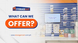 What Can We Offer  StorageMart PH [upl. by Cis]