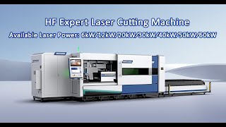 HF EXPERT 6kW60kW High Speed Laser Cutting Machine  Hans Laser [upl. by Enyrat874]