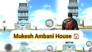 MUKESH AMBANI HOUSE 🏠🏡 IN INDIAN BIKE 3D GAME PLAY  NEW HOUSE 2024 [upl. by Court151]