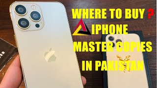 WHERE TO BUY IPHONE MASTER COPIES IN PAKISTAN HorusTraders [upl. by Haidabo]