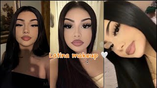 Latina makeup tutorial 🤍✨ [upl. by Kezer]