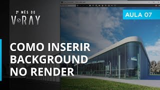 Vray 36 para SketchUp  Aula 0730 Aba Environment  Como Inserir um BackGround no Render [upl. by Oriel]